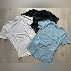 Men’s T-shirt 3 Bargain Bundle - Brooklyn Cloth Mfg Co + Rustic Souls NYC - Sz L